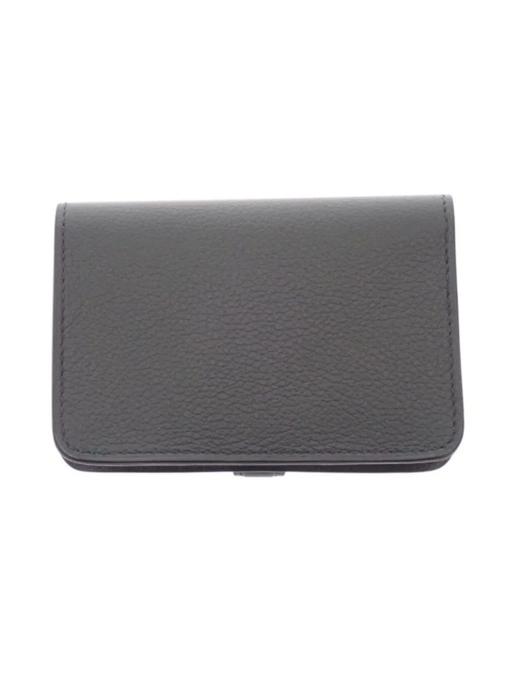 Hermes Dogon Compact Card Case Sellier Ever Color Gray Grimeyer